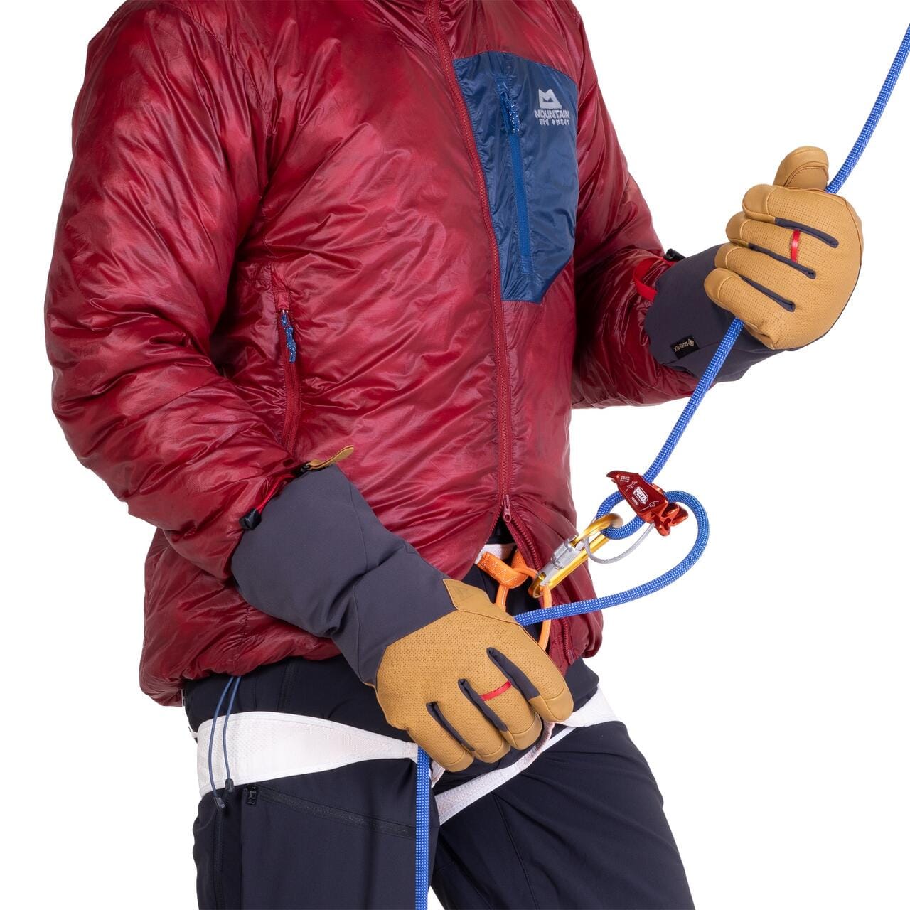 Mountain Equipment Hyper Couloir Gauntlet – Obsidian/Tan - Bilde 7