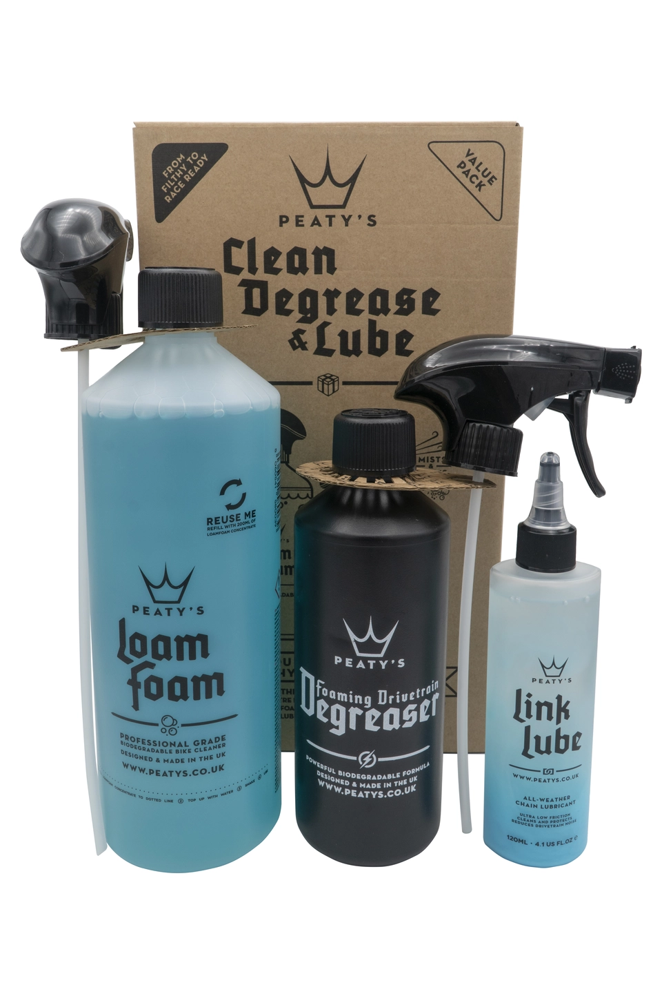 Peaty's Clean Degrease Lube Starter Pack - Bilde 3