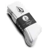 Volcom Full Stone Sock 3Pk – White - One Size - Bilde 3