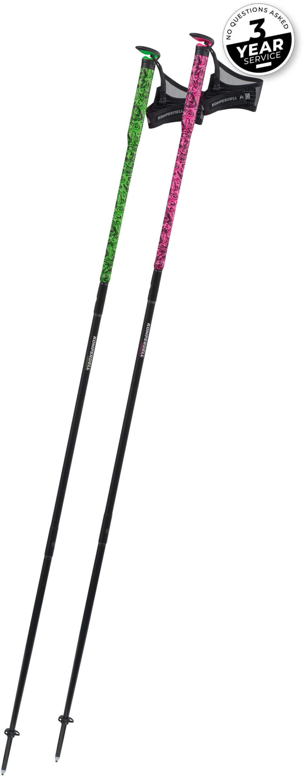 Komperdell Carbon FXP Ultra - green/pink