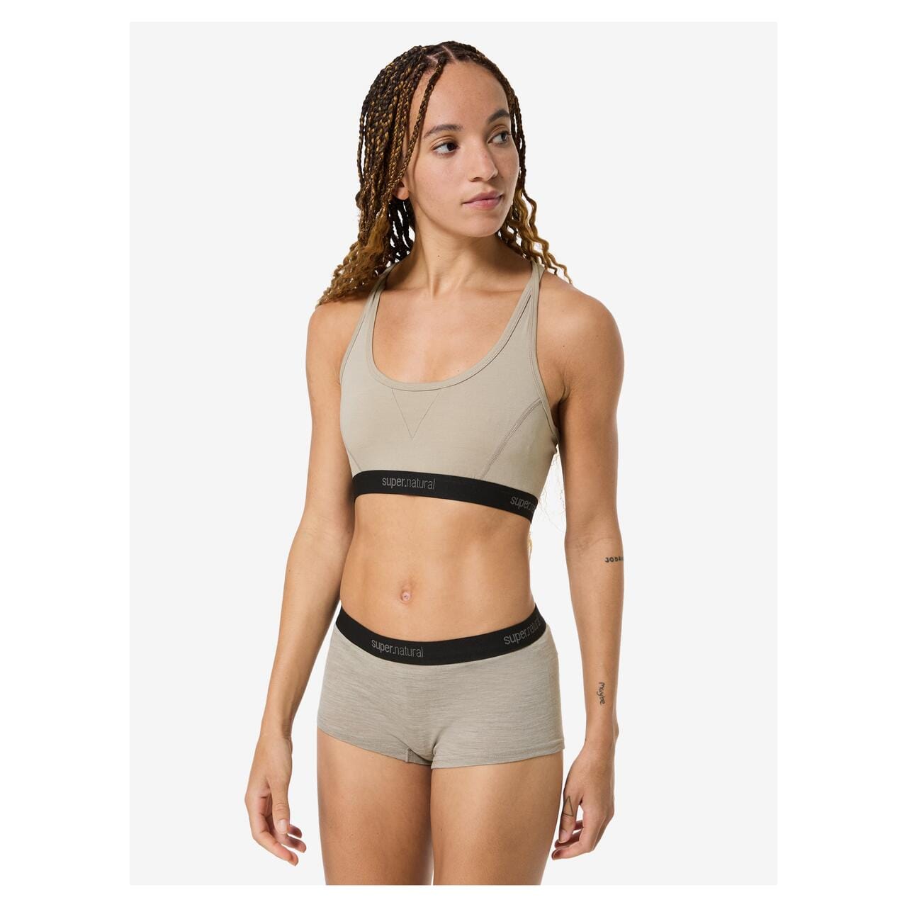 W Tundra175 Boyfriend Hipster - Vintage Khaki Melange - Bilde 3