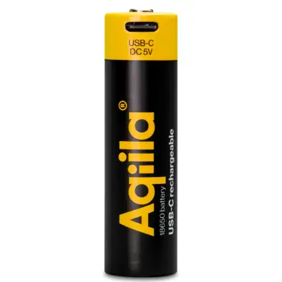 Aqiila Rechargable 18650 Battery
