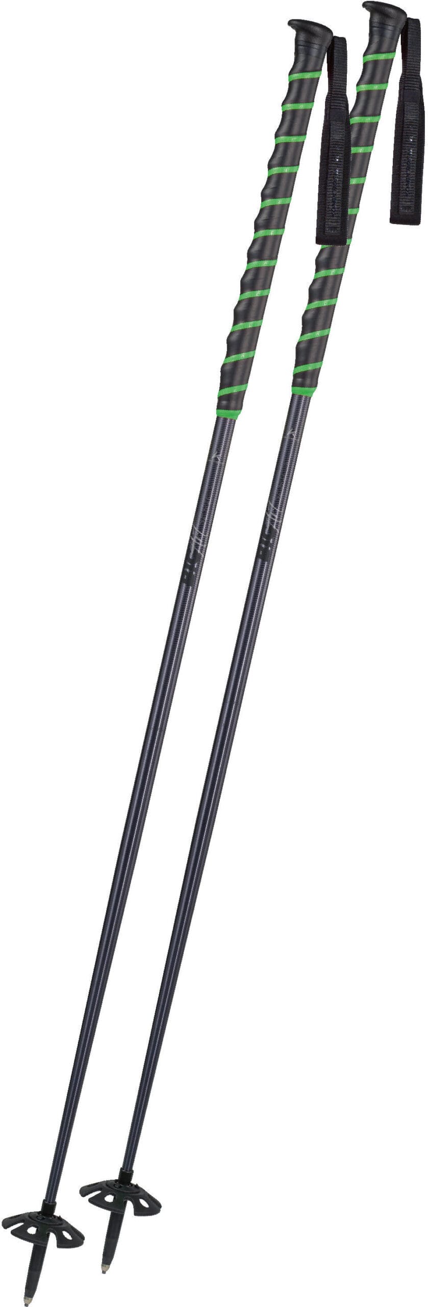 Komperdell Big Art TI - stripe black/neongreen