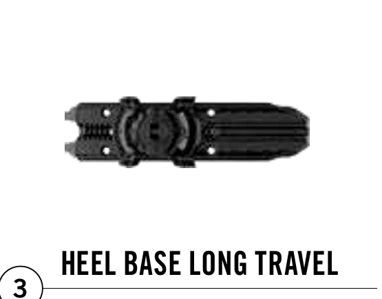 Dynafit Heel Base Longe Travel Ridge