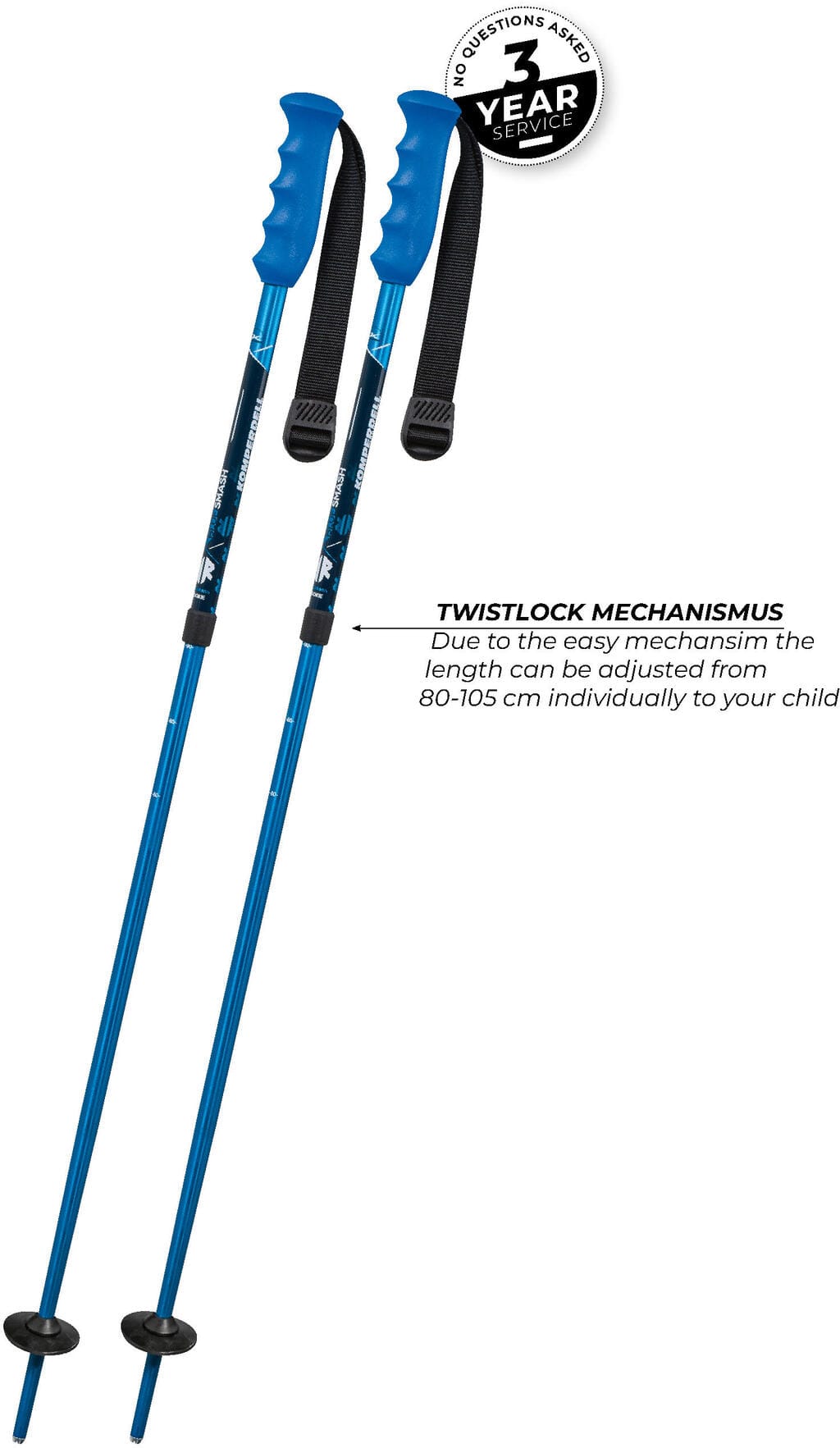 Komperdell Smash - blue - Bilde 2