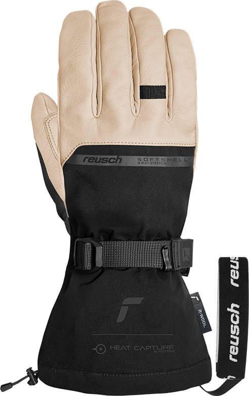 Reusch Duality R-WOOL - tan/black