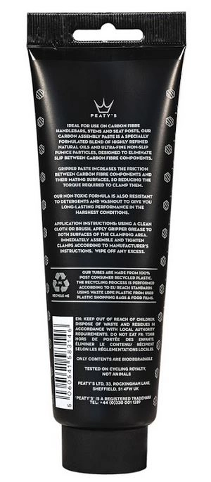 Peaty's Max Grip Carbon Ass. Paste (75g) - Bilde 4