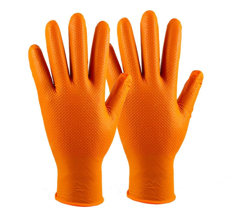 Batex Engangshanske Oransje Nitril