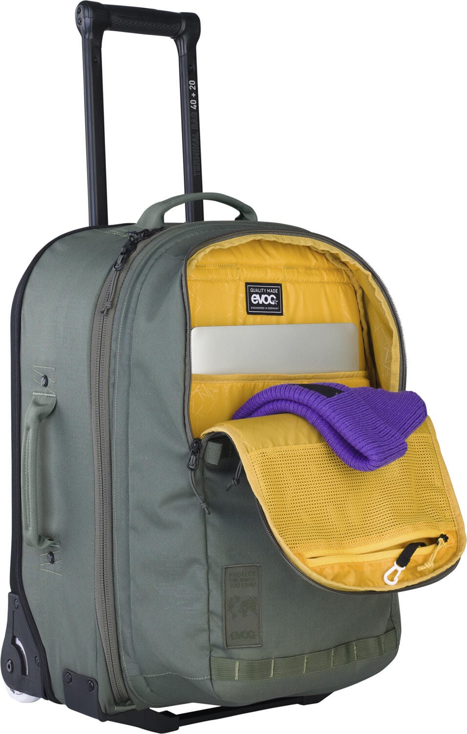 EVOC Terminal Bag 40+20 - dark olive - Bilde 3