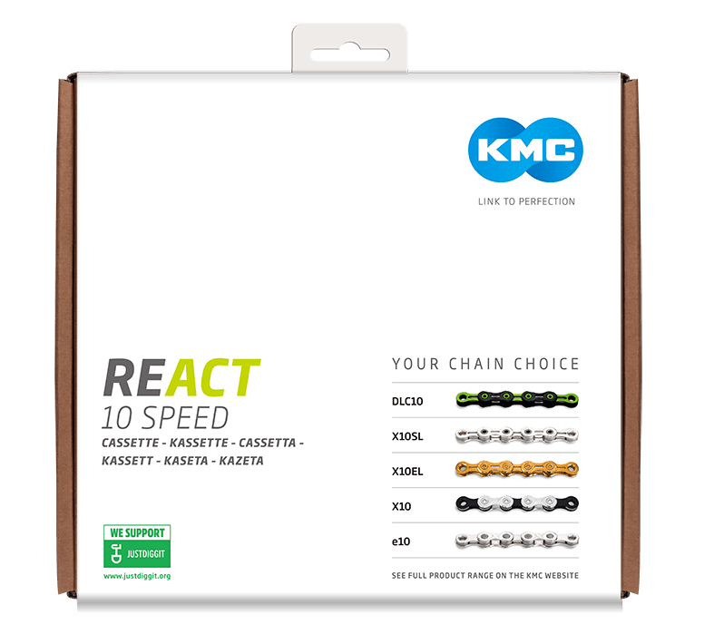 KMC REACT E-bike 10-Delt Kassett - Bilde 3