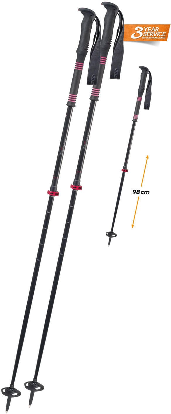 Komperdell Carbon C2 Ultralight - berry