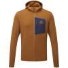 Lumiko Hooded Mens Jacket - Walnut/Cosmos
