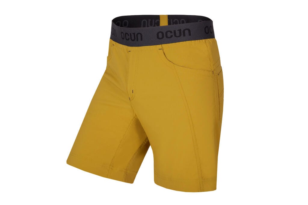 Ocun Mania Shorty - yellow dried tobacco