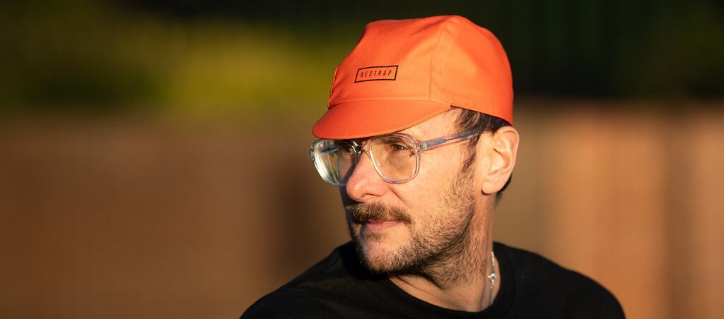 Restrap Logo Cycling Cap - orange - Bilde 7