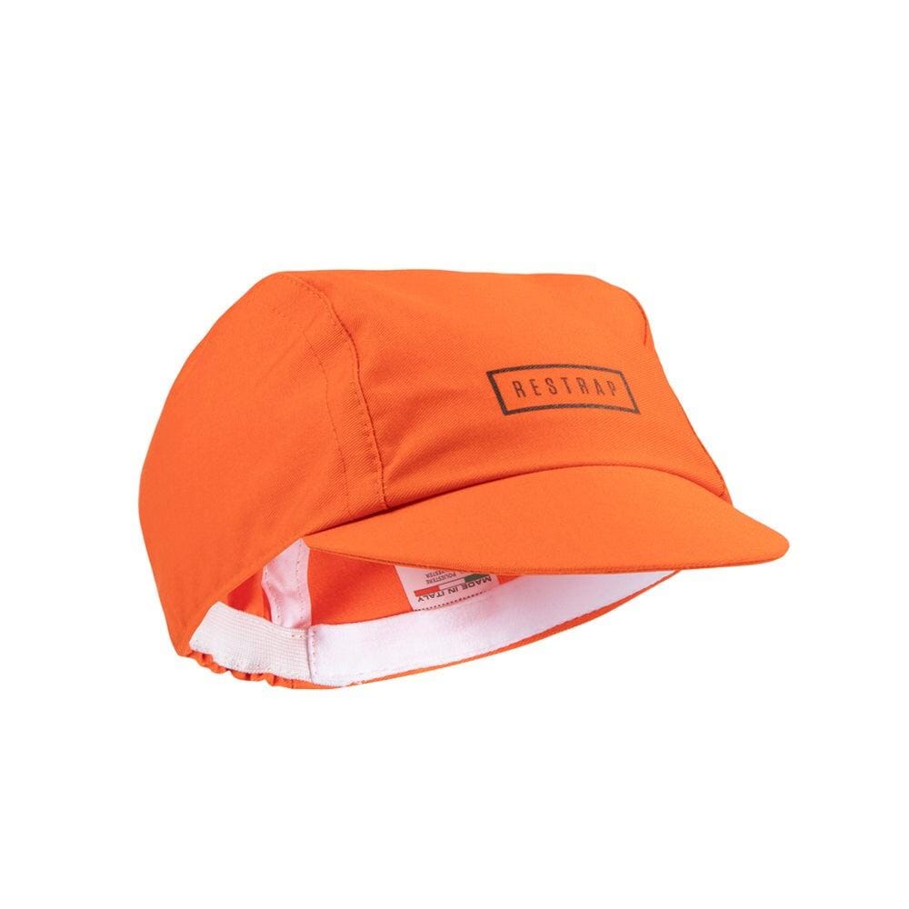 Restrap Logo Cycling Cap - orange
