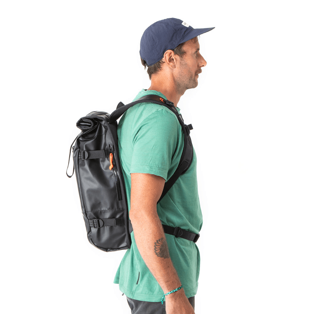 Restrap Rolltop Backpack - black