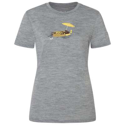 W Hot Dog Tee - Cashmere Grey Melange/Various