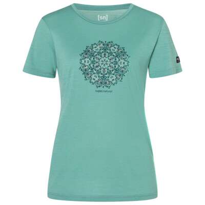 W Ornament Tee - Lagoon Green/Pacific