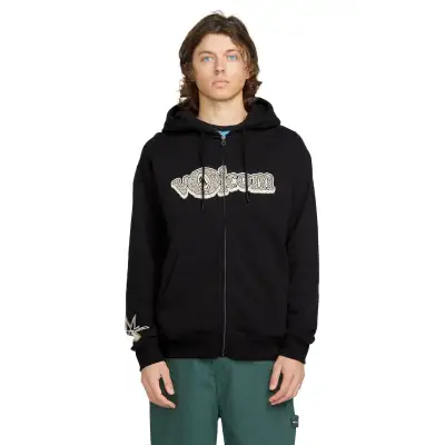 Volcom Ent Zip - Svart