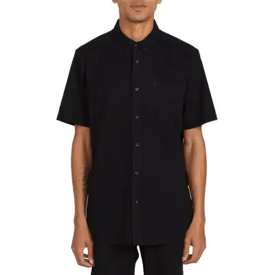 Volcom Everett Oxford SS - Svart