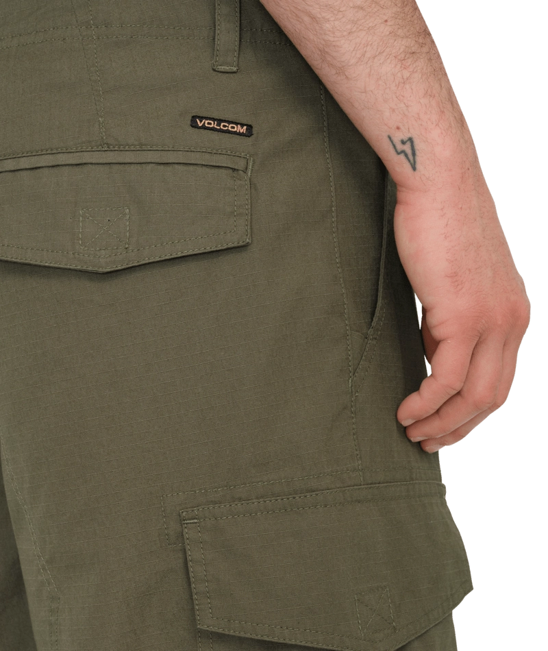 Volcom Grande Barracks Cargo Pant - Grønn – Wintermoss - 28 - Bilde 4