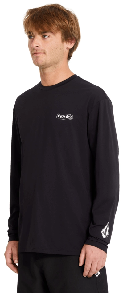 Volcom Pistol Surf LS Tee - Svart - Bilde 2