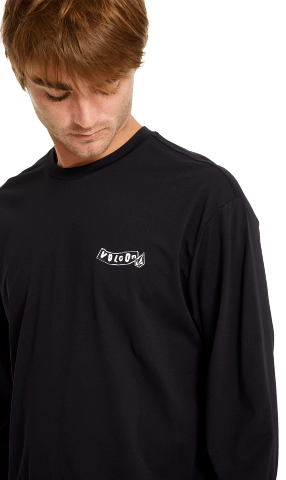 Volcom Pistol Surf LS Tee - Svart - Bilde 4