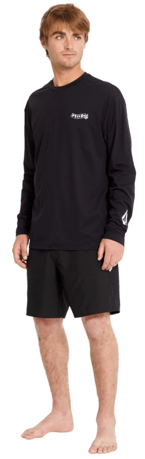 Volcom Pistol Surf LS Tee - Svart - Bilde 6