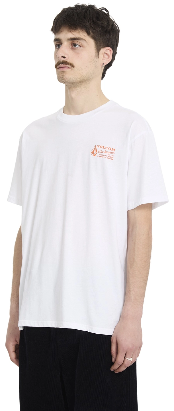 Volcom Workwear SS Tee - Hvit - Bilde 2