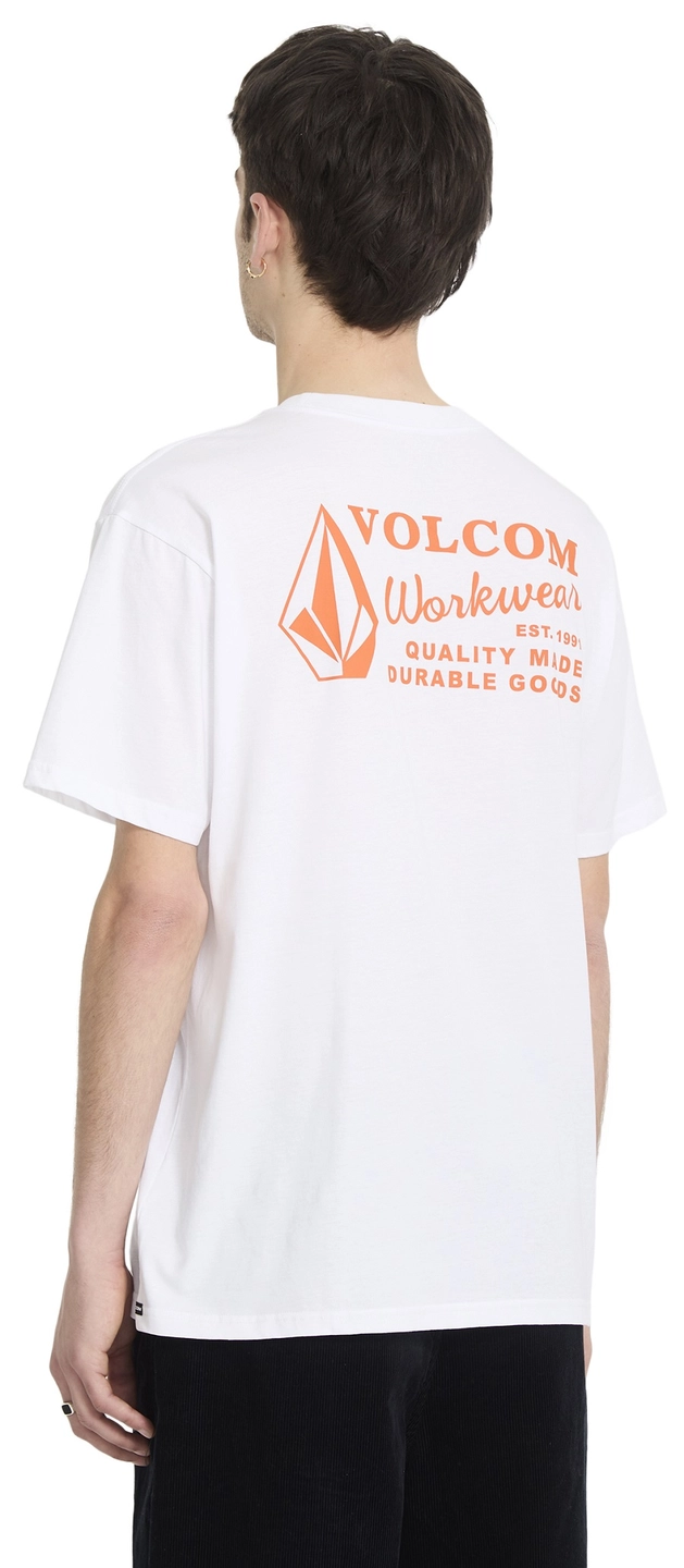 Volcom Workwear SS Tee - Hvit - Bilde 3