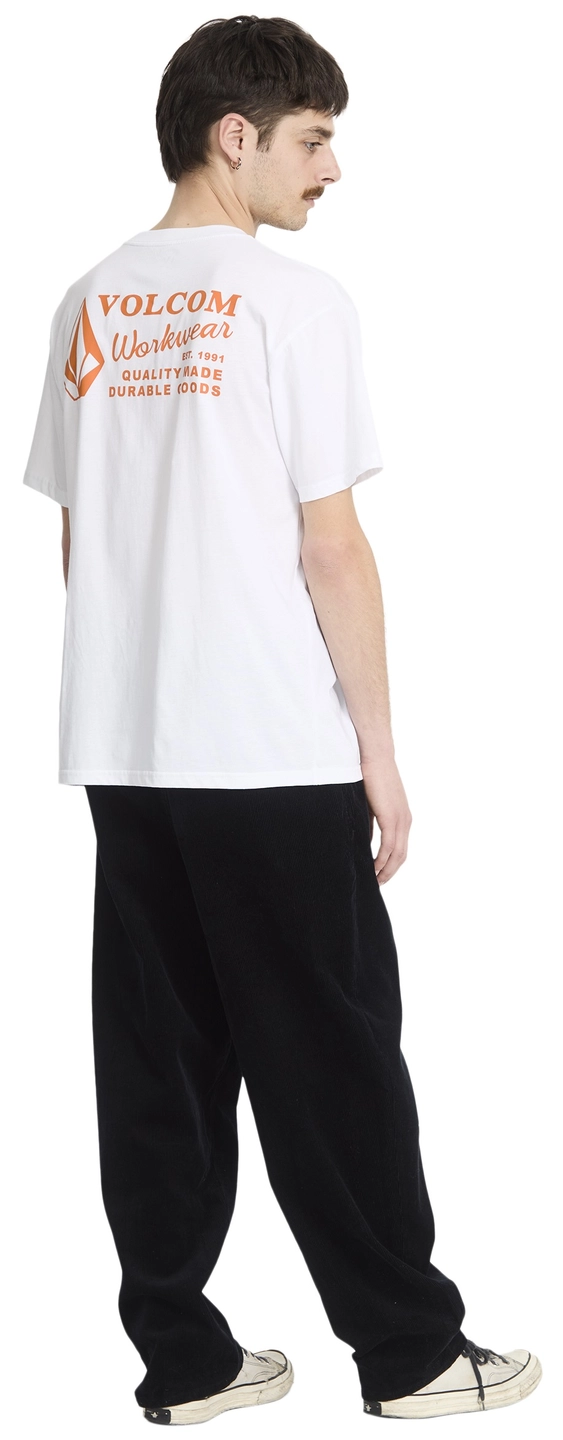 Volcom Workwear SS Tee - Hvit - Bilde 4