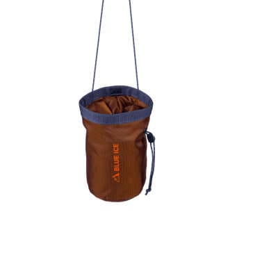 Blue Ice Sender chalk bag - smoke paprika