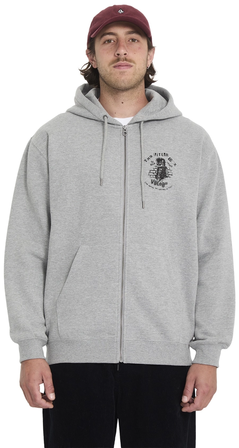 Volcom Catastrophy Zip - Grå