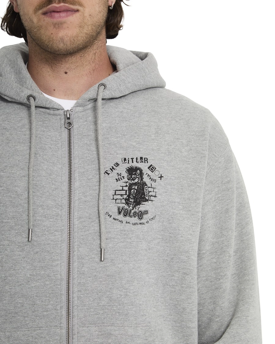 Volcom Catastrophy Zip - Grå - Bilde 5