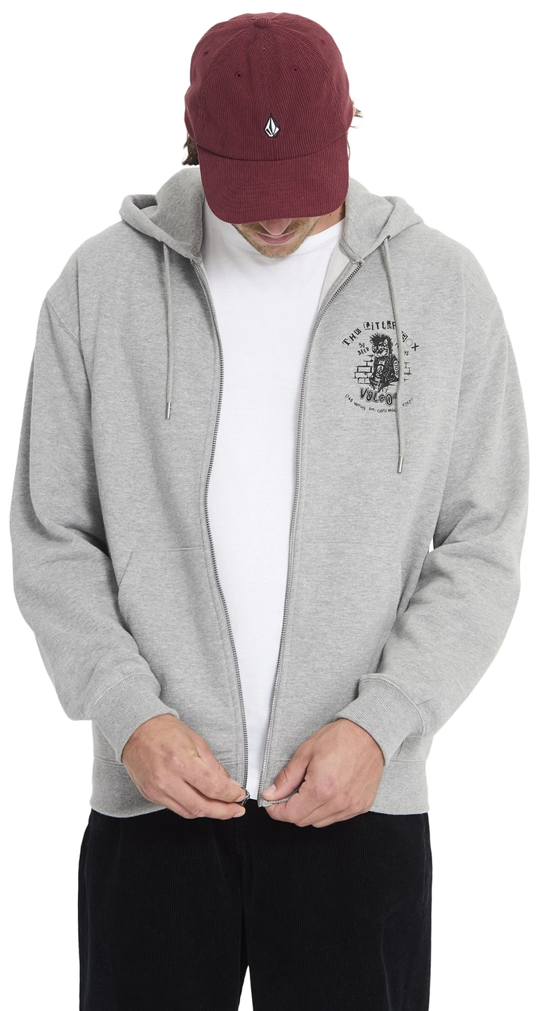 Volcom Catastrophy Zip - Grå - Bilde 6