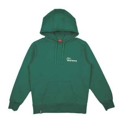 DMM  Hoodie Climb Now Work Later - Dark Green