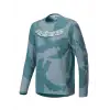 Alpinestars A-Dura Hollow LS Trøye JR - Sølv/Grønn