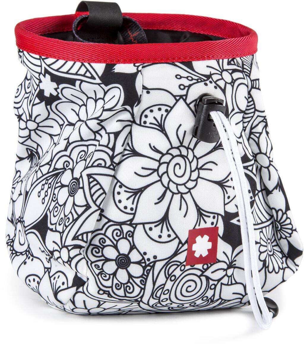 Ocun Lucky Chalk Bag - flowers white