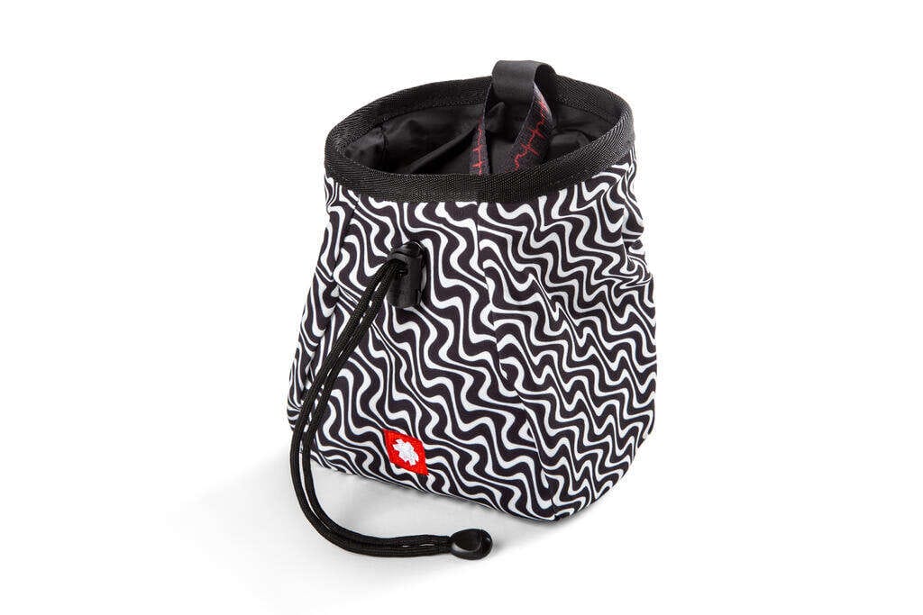Ocun Lucky Chalk Bag - lines black