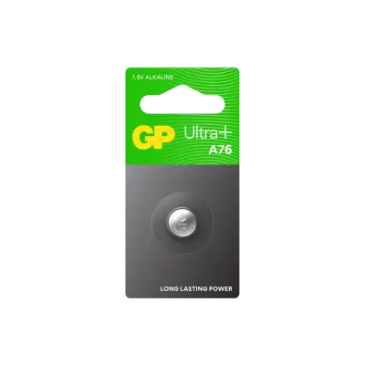 GP Ultra Plus A76 Knappcell Batteri 1.5V