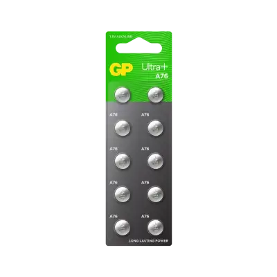 GP Ultra Plus A76 Knappcell Batteri 1.5V