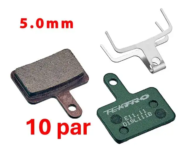 Tektro Skiveklosser 2-piston Resin 10pk