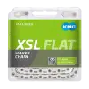 KMC X12SL Flat Go Waxed Kjede Sølv - Bilde 2