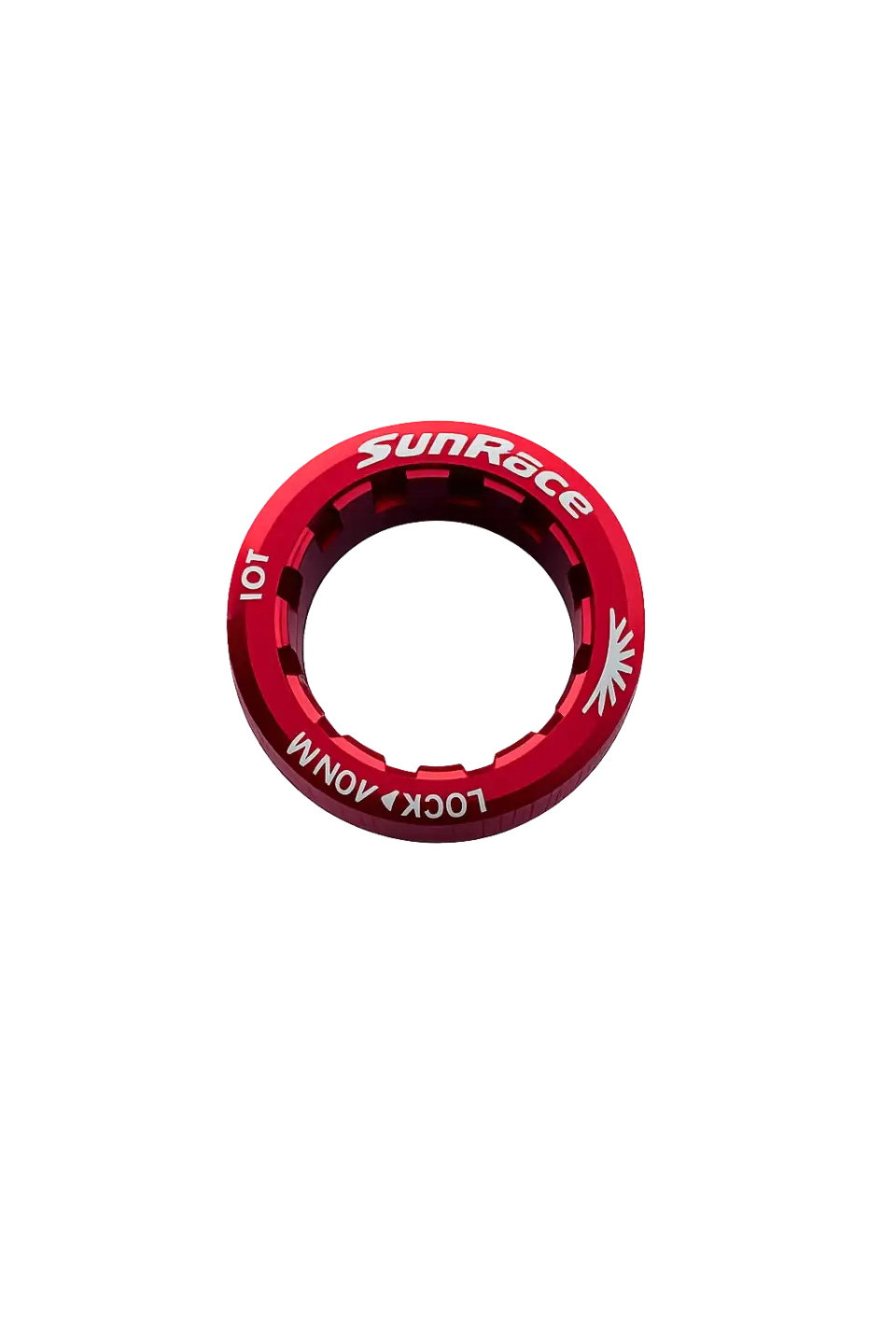 SunRace Microspline Lockring Red