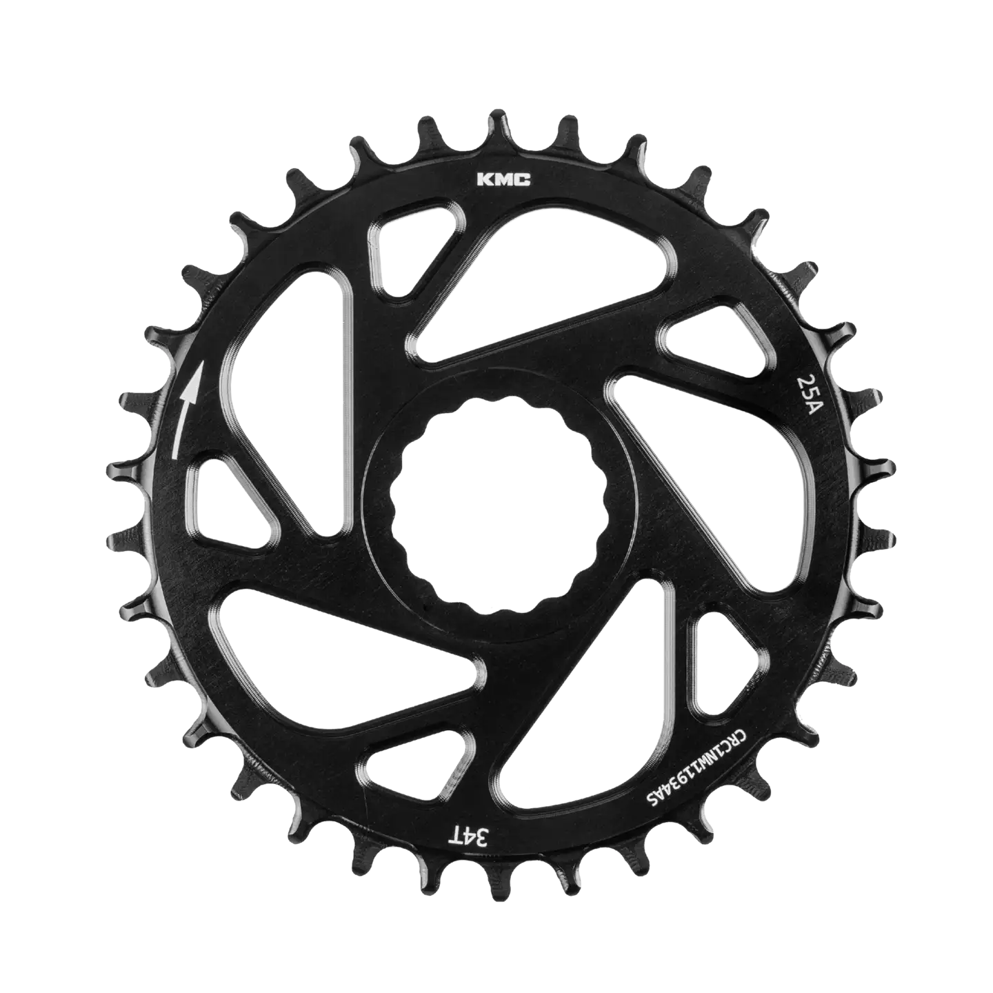 KMC MTB Krankdrev Sort