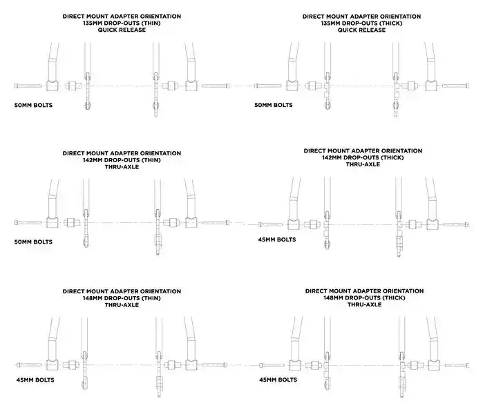 Restrap Switch Direct Mount Adaptor - Bilde 2