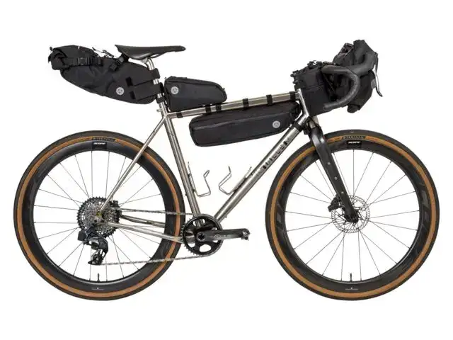 AGU Venture Bikepacking Rammeveske - Sort - Bilde 12