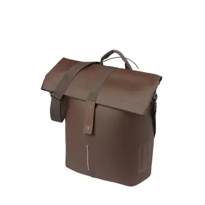 Basil City MIK Studs Sideveske - Brun, 16Liter, ink MIK Studs System