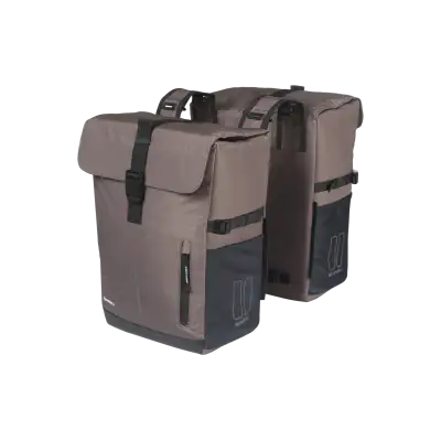 Basil Move Sideveske Sett - Brun, 30 ltr, Universal Bridge