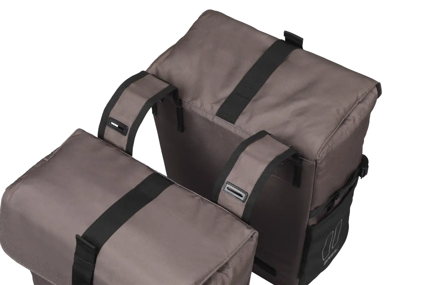 Basil Move Sideveske Sett - Brun – Brun, 30 ltr, Universal Bridge - Bilde 6